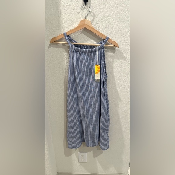 C&C California Other - NWT C&C California SZ Sm Navy and White Striped beach coverup